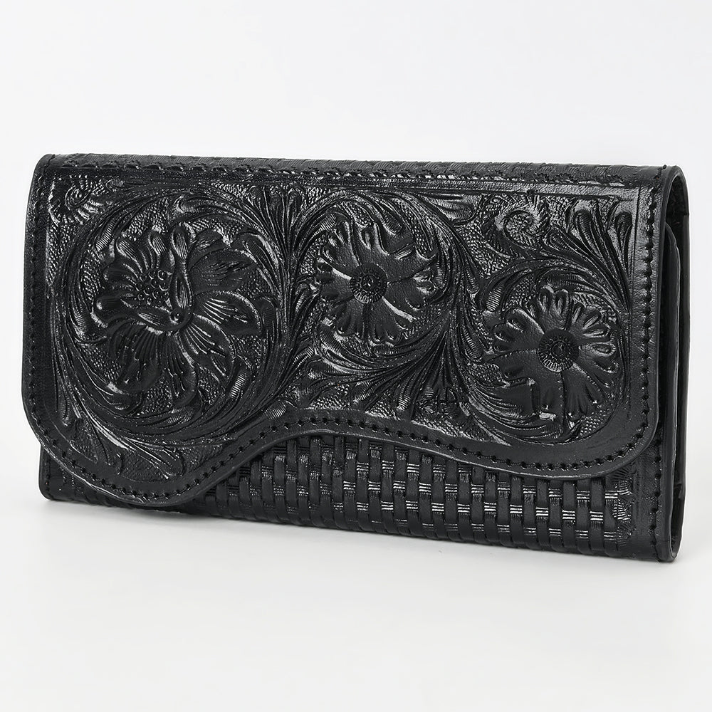 American Darling Clutch Beautifully Hand Tooled Genuine Leather women bag western handbag purse