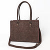 American Darling Western Leather Tote Bag – Premium Handcrafted Genuine Damascus Leather, Spacious & Durable Everyday Carry