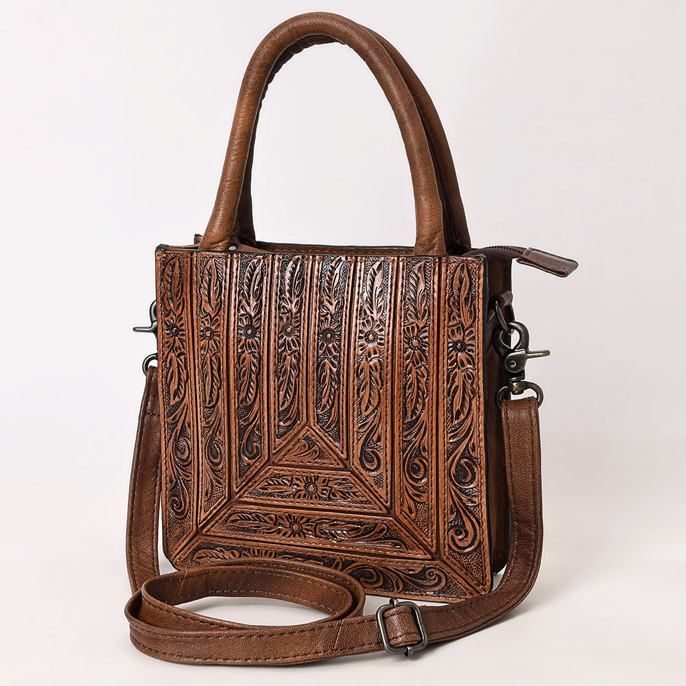 American Darling Tote Hand Tooled Genuine Western Leather Women Bag| Handcrafted Bag