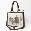 American Darling Tote Hair On Genuine Leather Women Bag Western Handbag Purse | Travel Bags College Casual