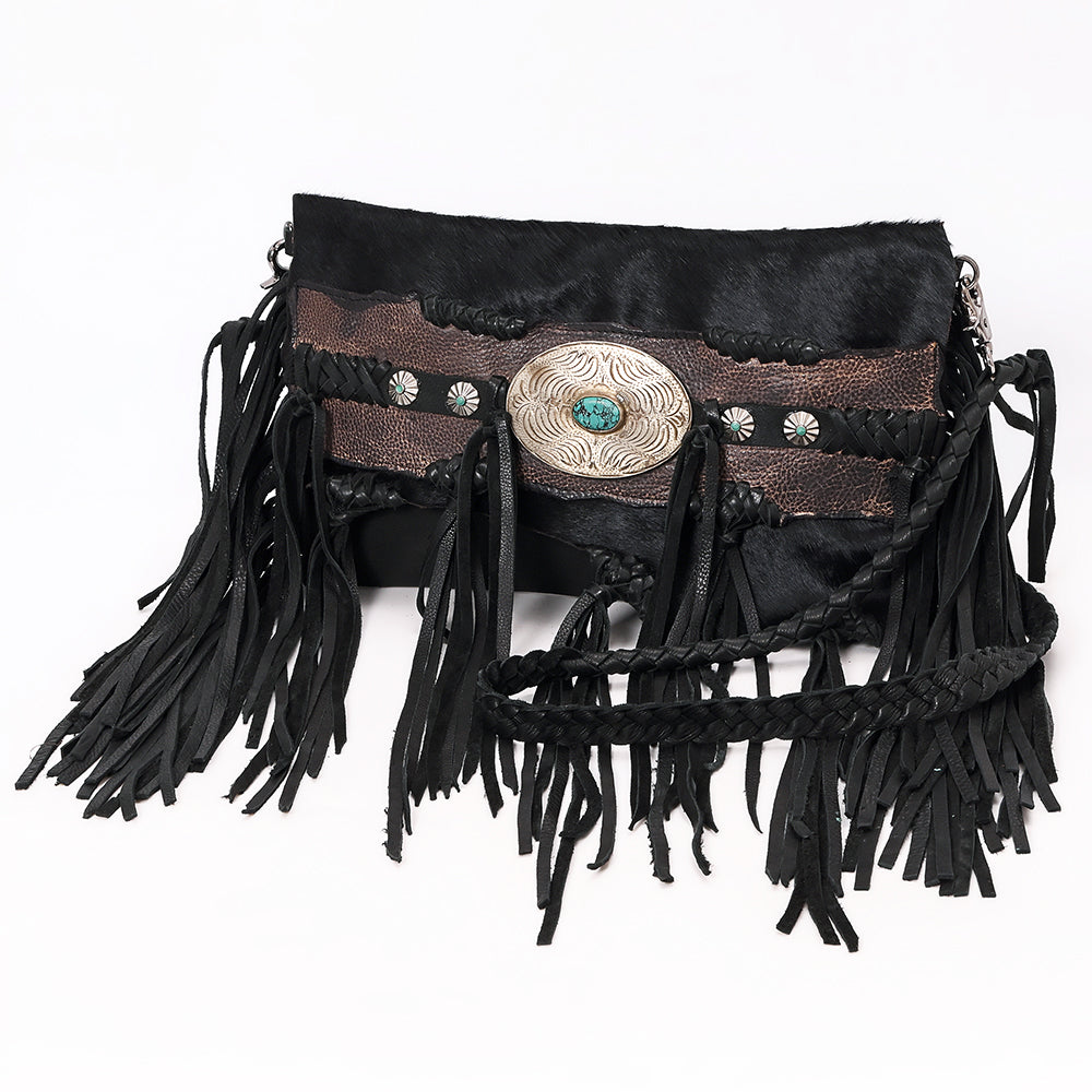 American Darling Cross Body Hair-On Genuine Leather Women Bag Western Handbag Purse