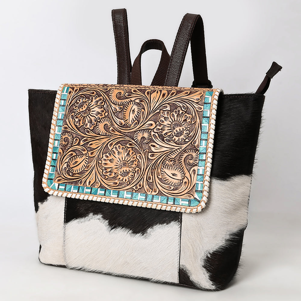 OHLAY Backpack Genuine Leather women bag western SKBZ172