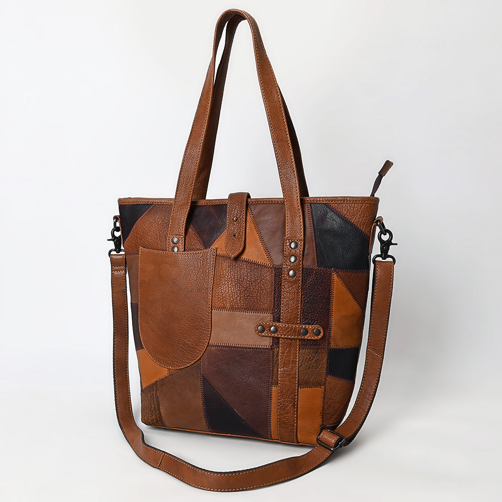 OHLAY Tote Genuine Leather women bag western SKBZ174