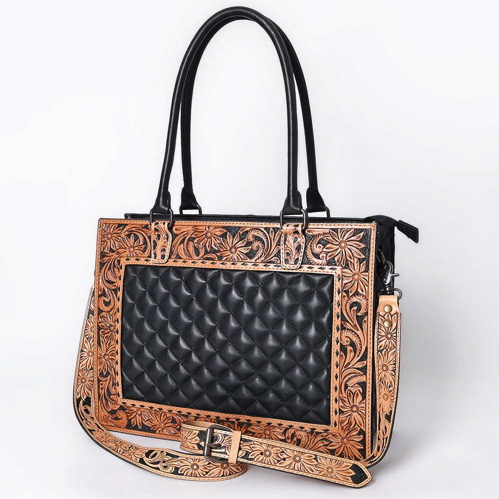 American Darling Tote Hand Tooled Genuine Leather Western Women Bag Handbag Purse | Travel Bags