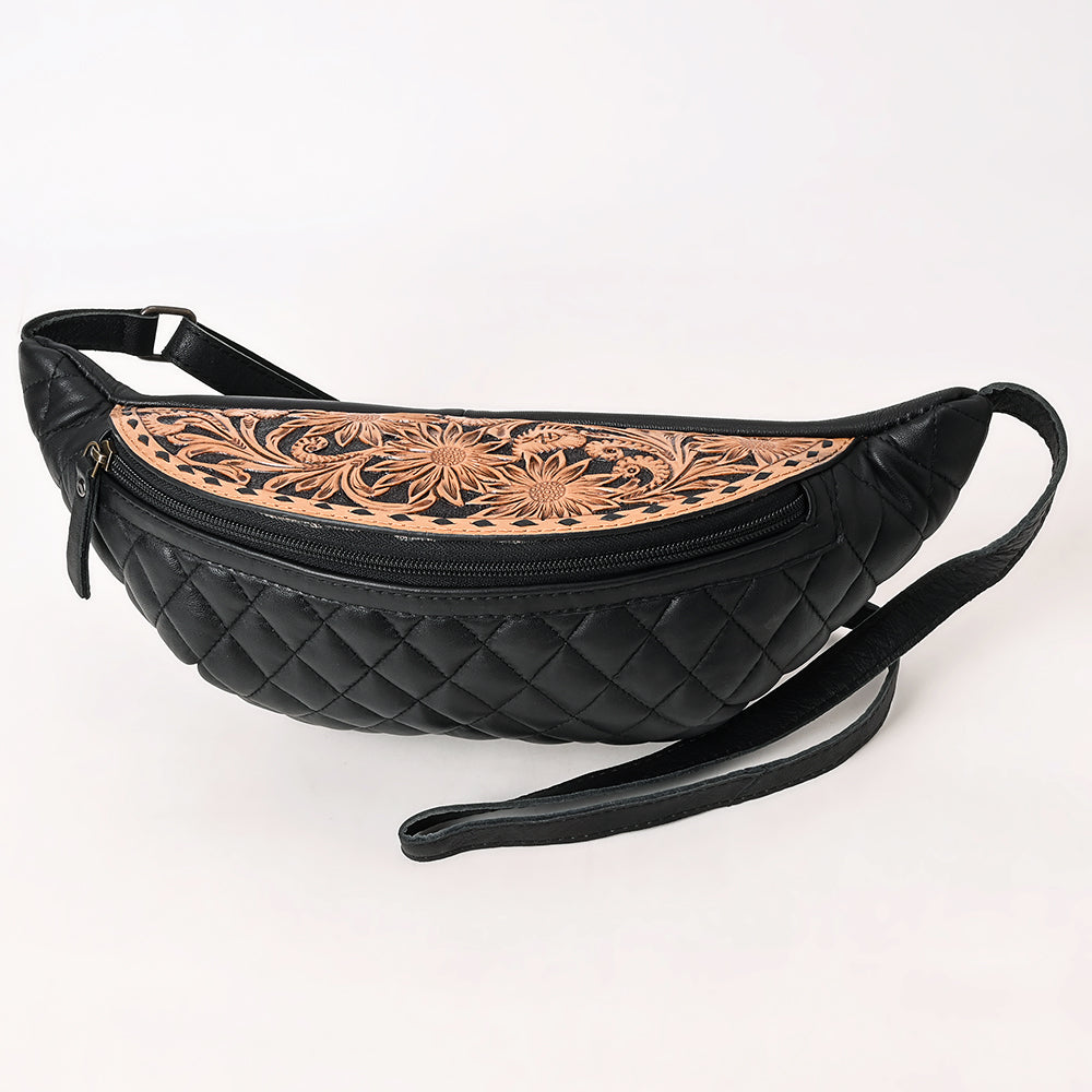 American Darling Fanny Pack Genuine Western Suede Leather Women Bag