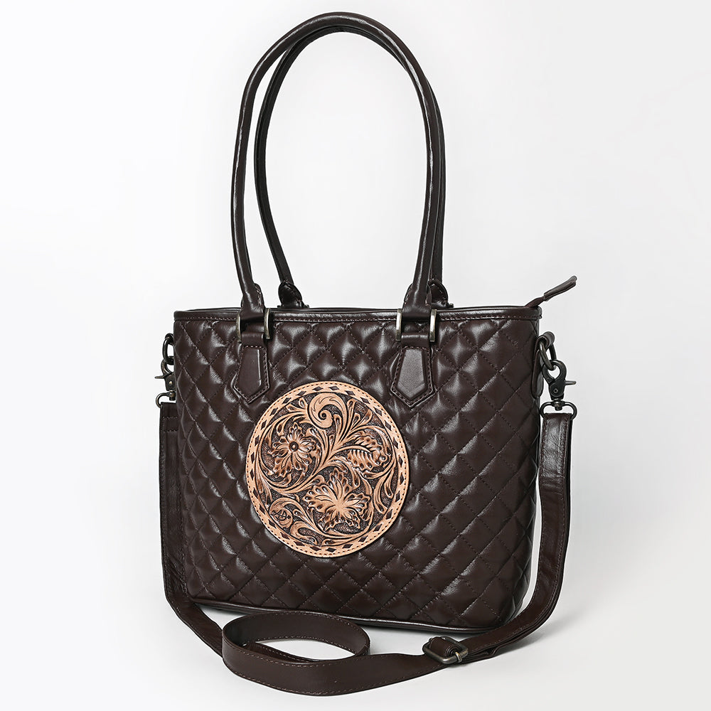 American Darling Tote Hand Tooled Genuine Leather Western Women Bag Handbag Purse | Travel Bags