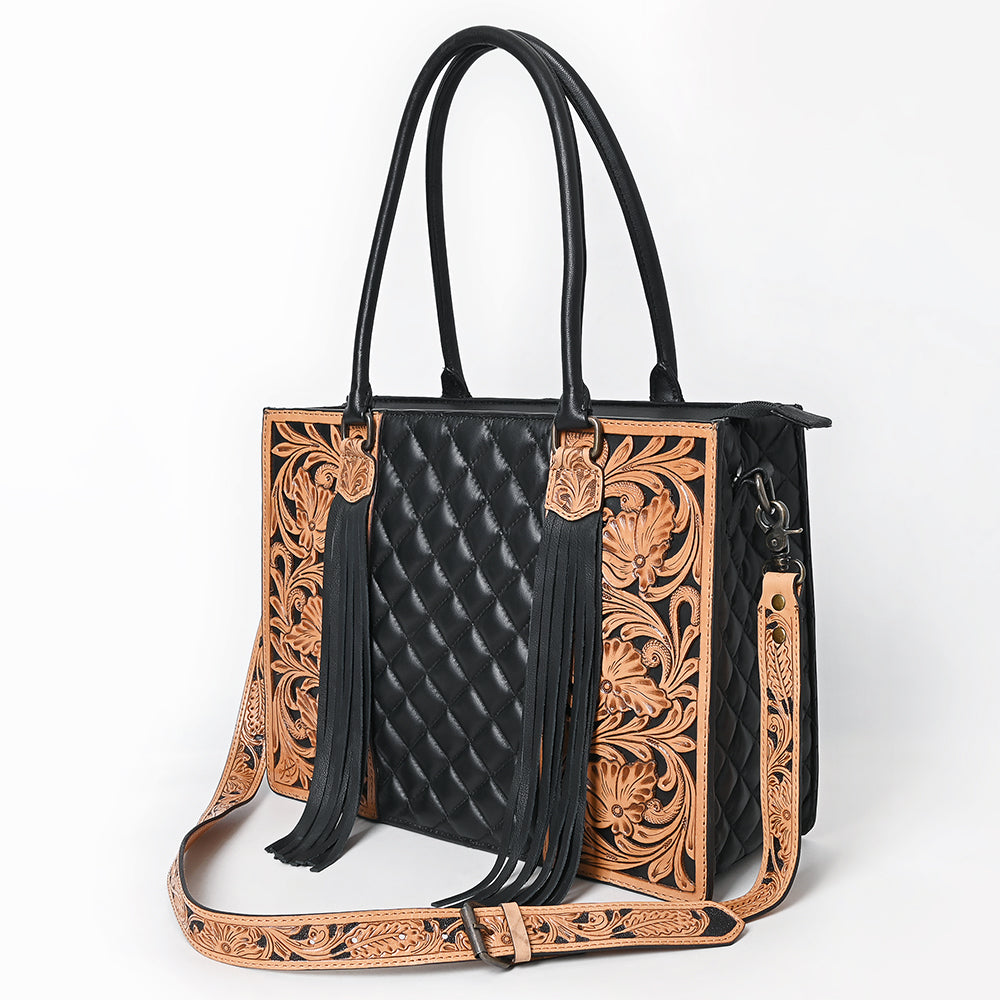 American Darling Tote Hand Tooled Genuine Leather Western Women Bag Handbag Purse | Travel Bags