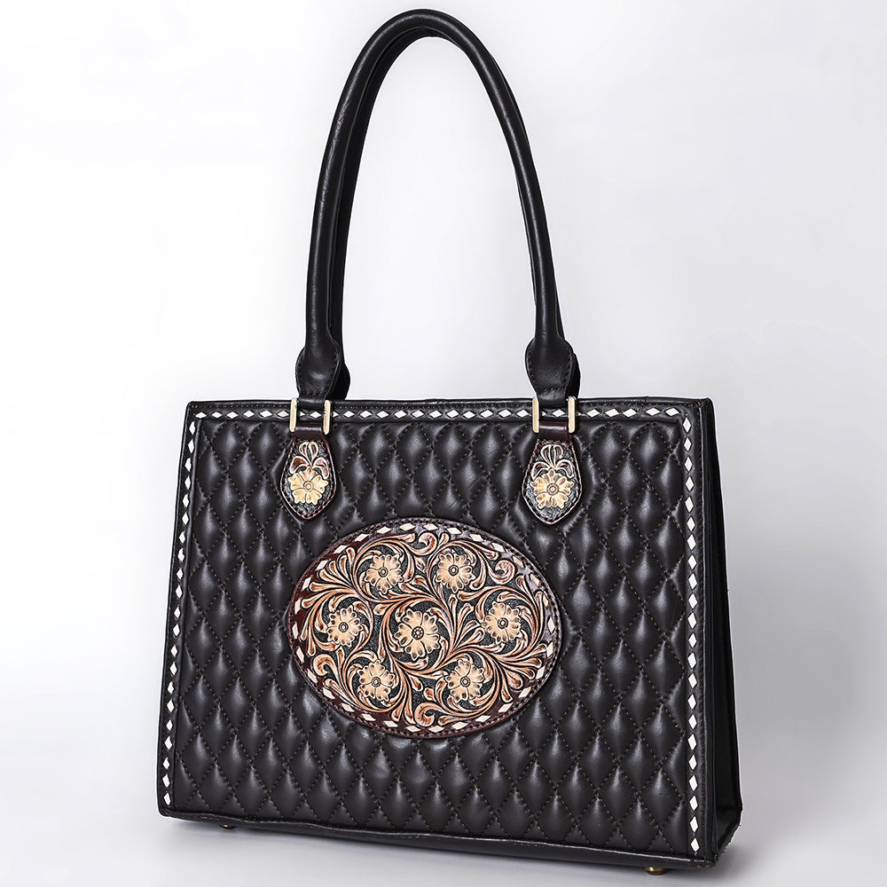 American Darling Tote Hand Tooled Genuine Leather Women Bag Western Handbag Purse