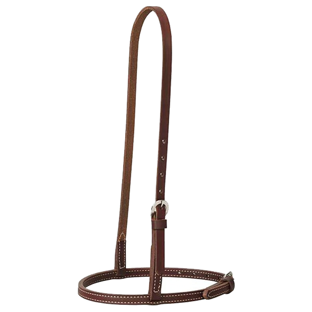 3/4 In WeaveråÊLeather Western Horse Working Tack Nose Caveson Noseband Brown