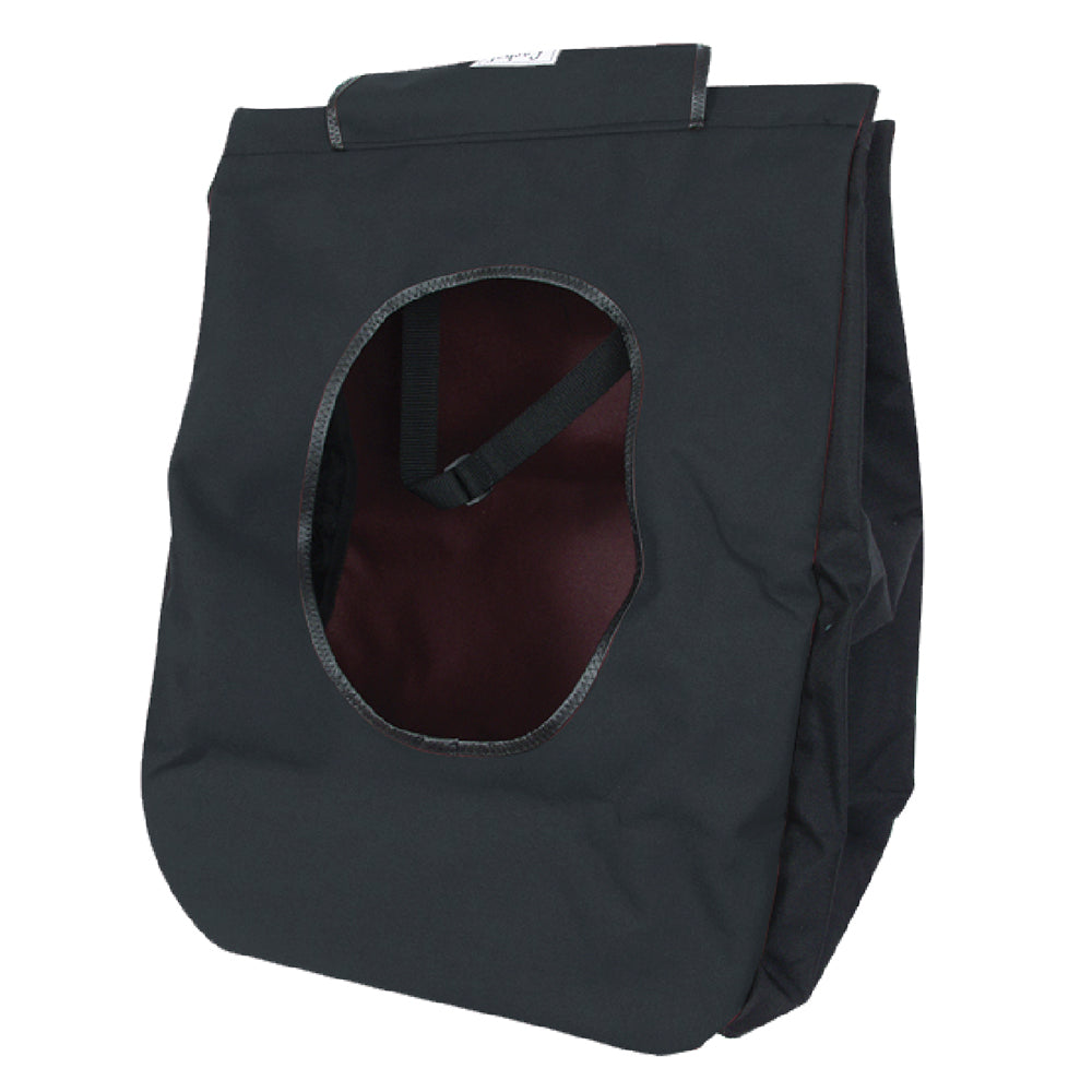 Cashel Three Flake Double Nylon Hay Bag 600 Denier Black