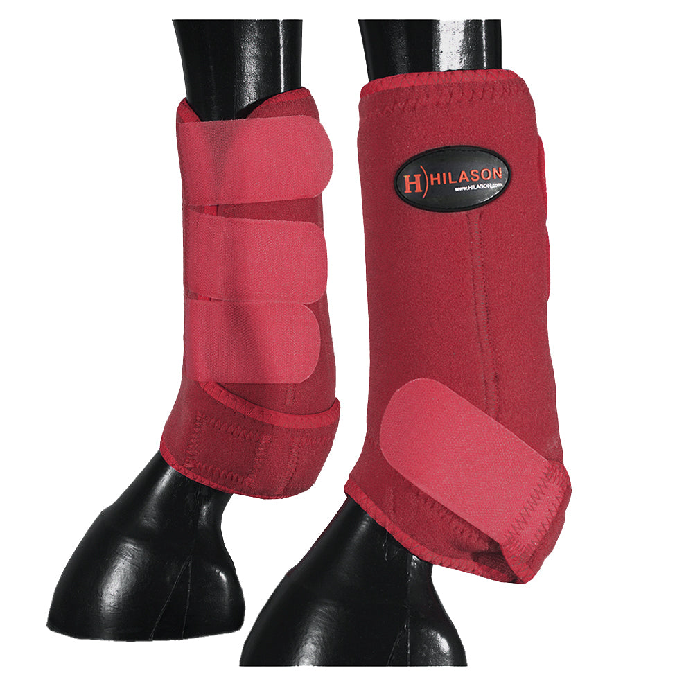 HILASON L M S Horse Rear Hind Leg Sport Boots | Jumping
