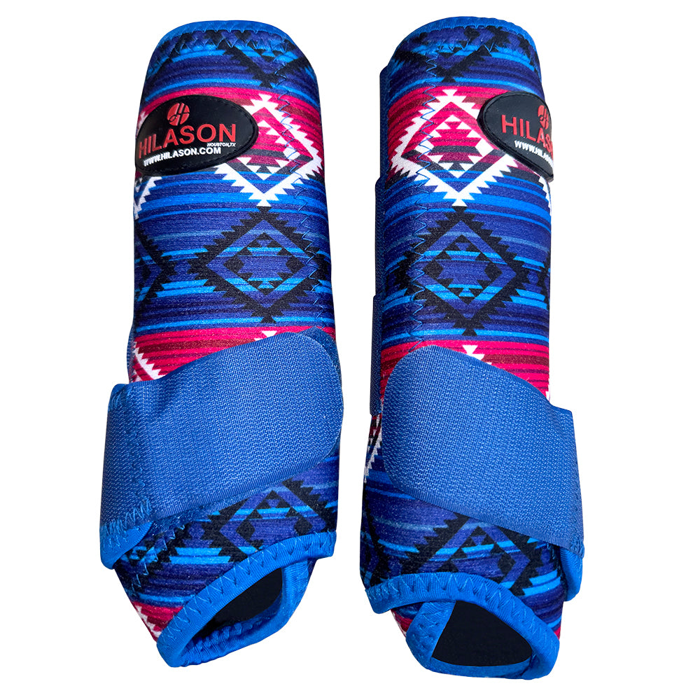 HILASON L M S Horse Front Leg Sport Boots | Jumping Printed