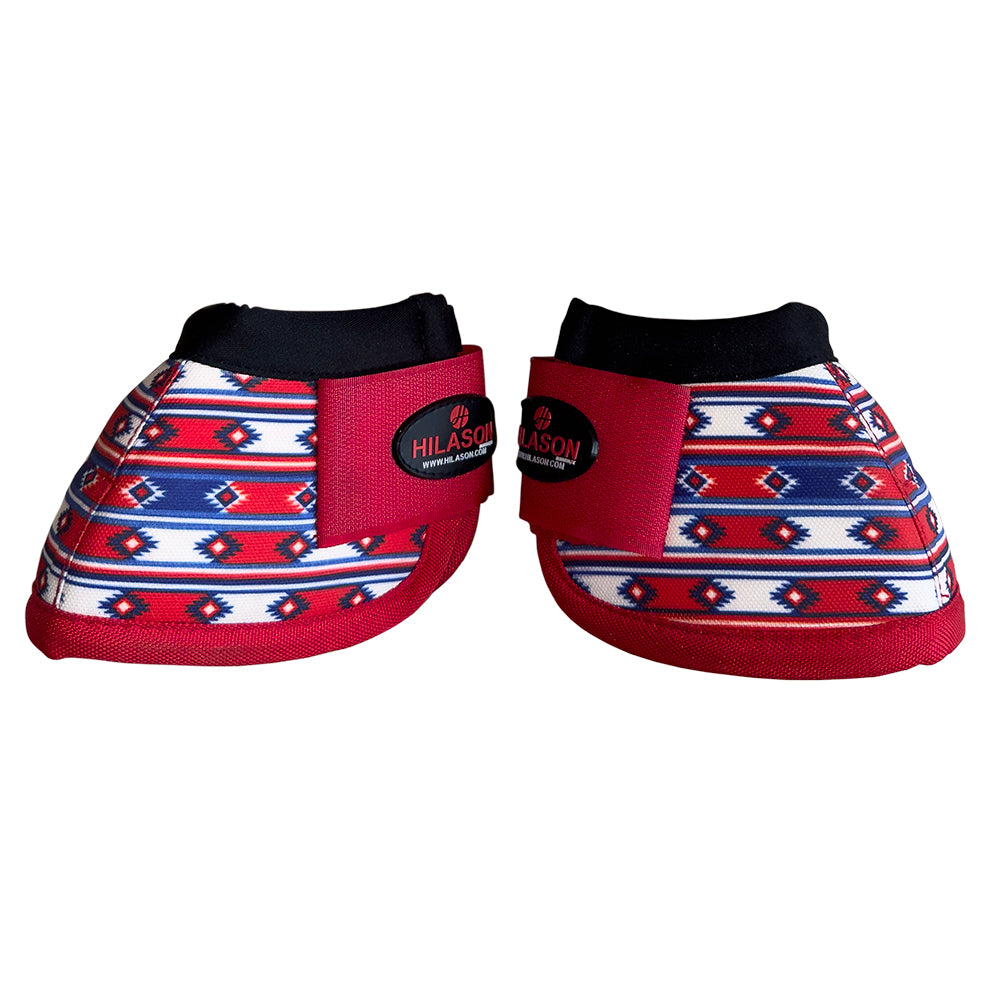 Large Hilason Horse No Turn Training Protective Shock Absorbing Bell Boots