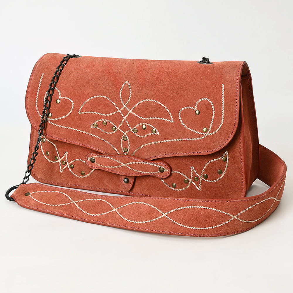 ADBGZX104C Genuine Western Suede Leather women bag