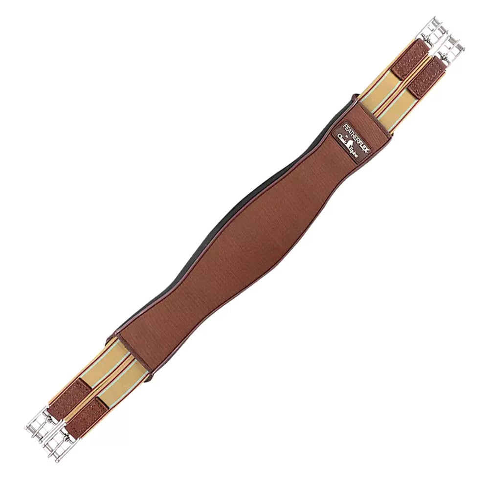 Classic Equine Comfort Equestrian Girth with Elastic Straps and Roller Buckles