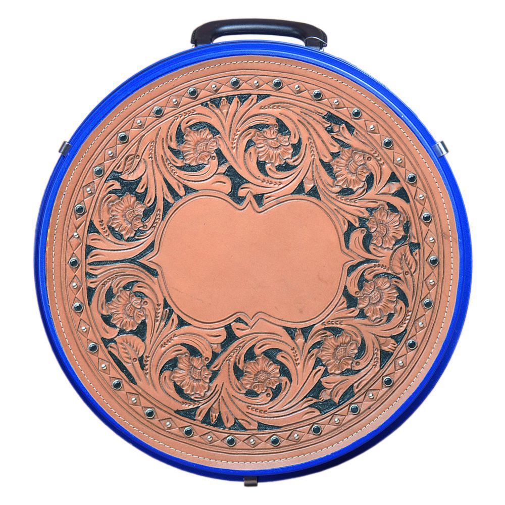 Hilason Medium 4 Ropes Capacity Rope can High Quality Plastic Light Blue