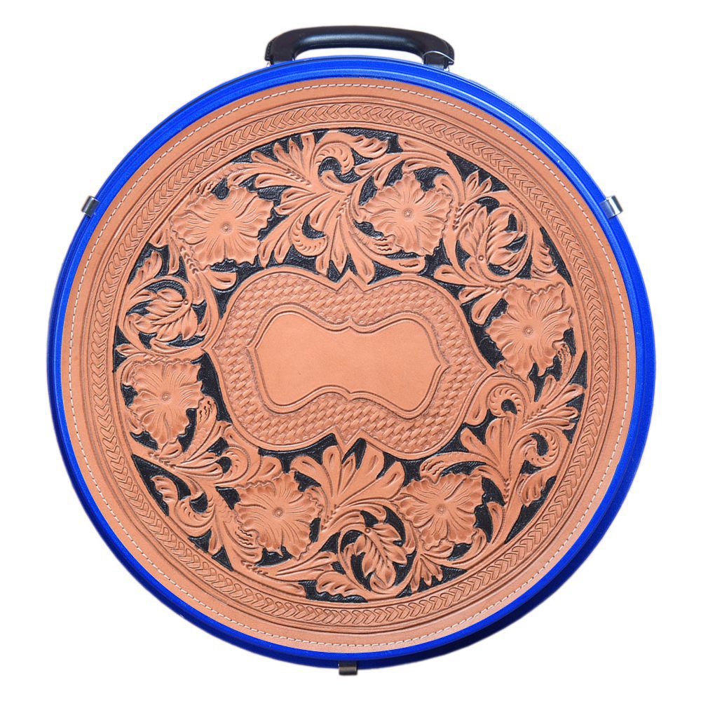 Hilason Medium 4 Ropes Capacity Rope can High Quality Plastic Light Blue