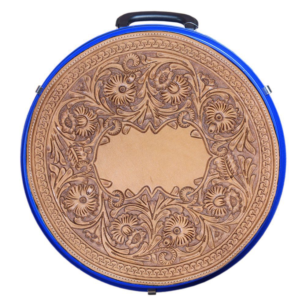 Hilason Medium 4 Ropes Capacity Rope can High Quality Plastic Light Blue