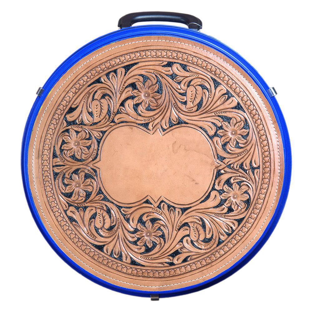 Hilason Medium 4 Ropes Capacity Rope can High Quality Plastic Light Blue