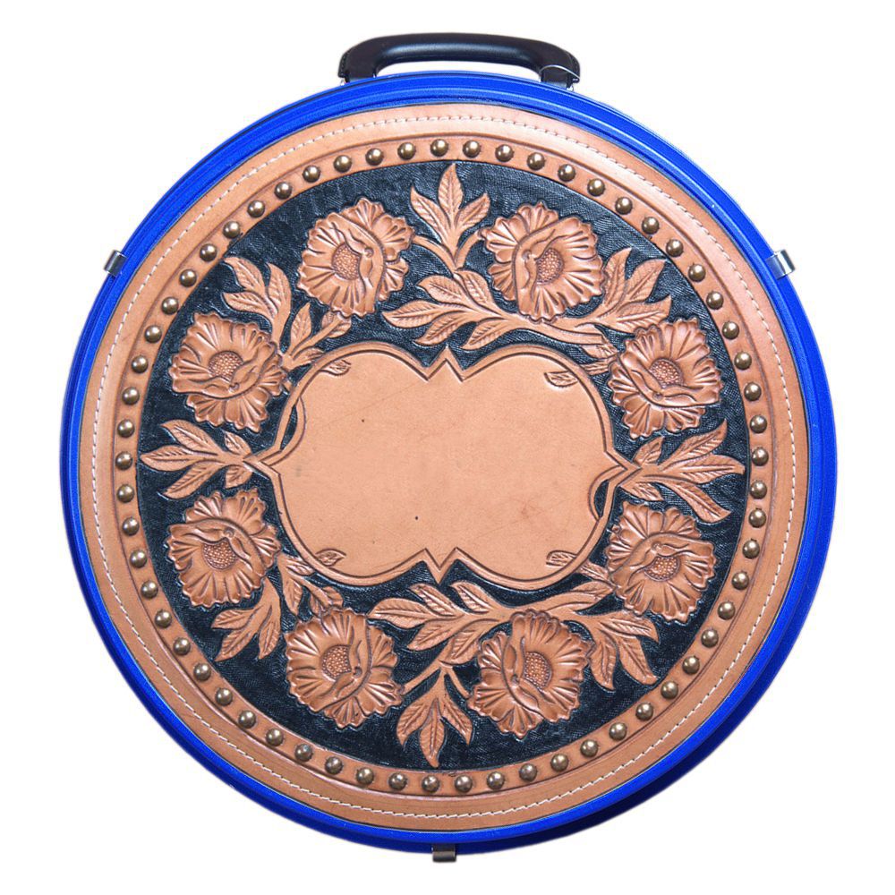 Hilason Medium 4 Ropes Capacity Rope can High Quality Plastic Light Blue