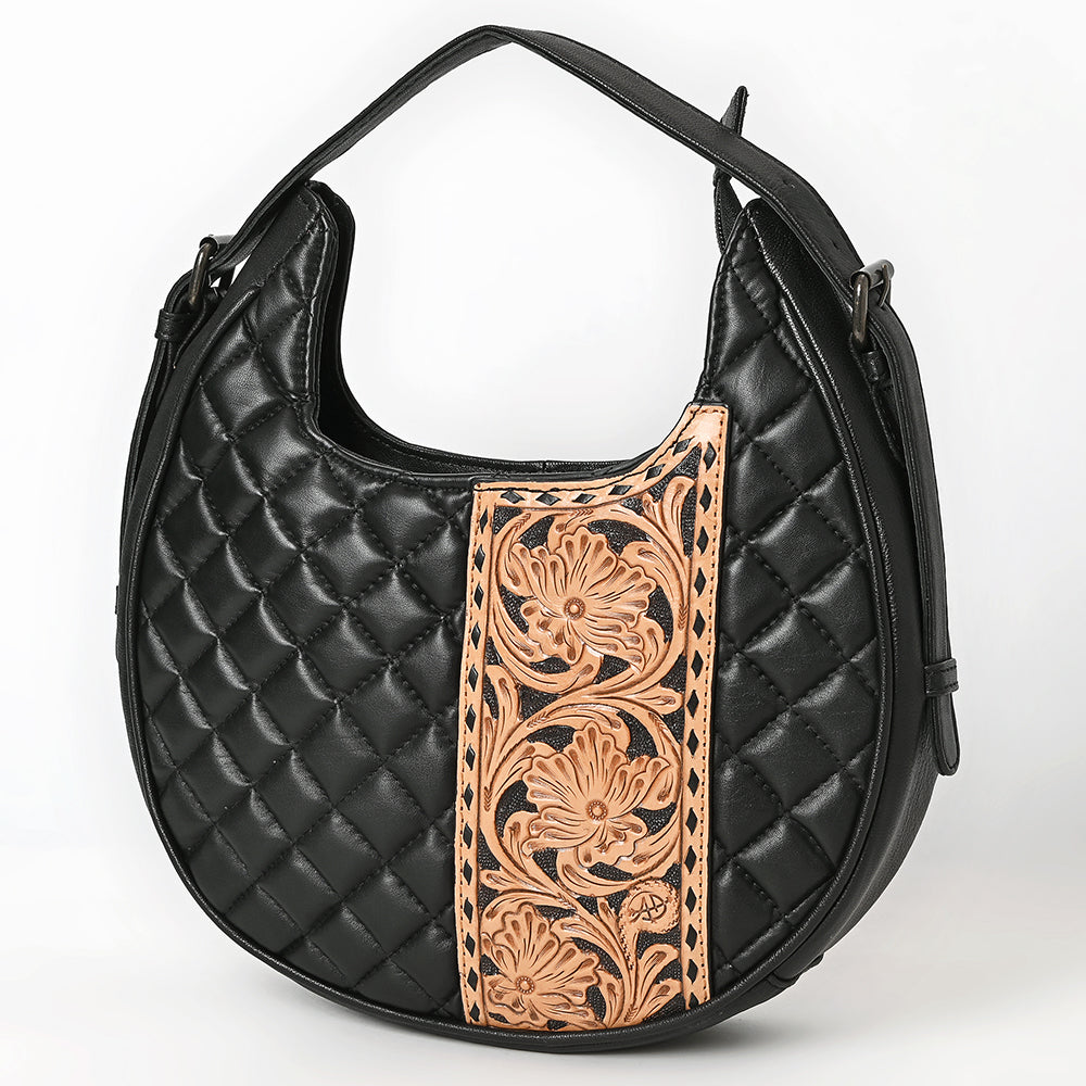 American Darling Hobo Hand Tooled Genuine Leather Women Bag Western Handbag