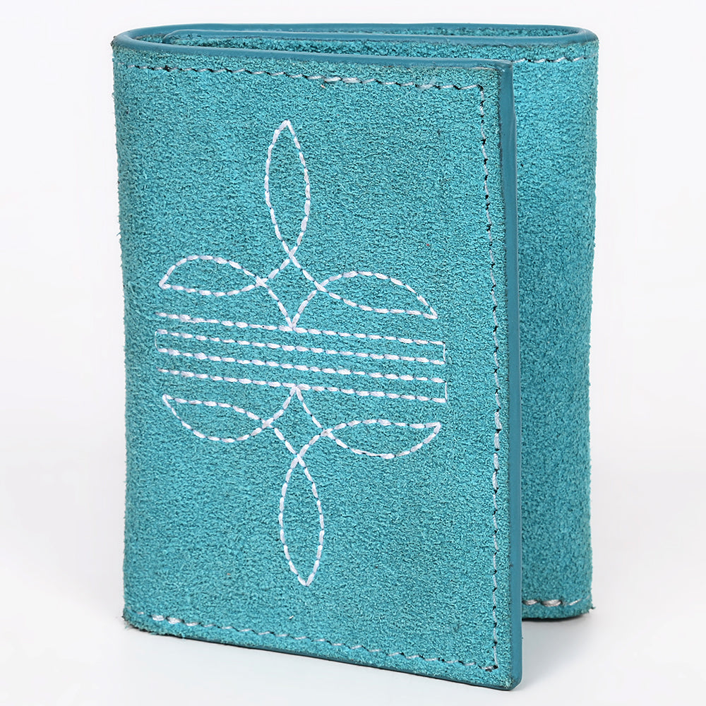 American Darling Wallet Suede Genuine Leather women bag western handbag purse