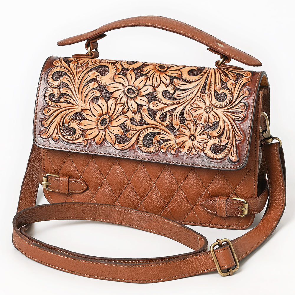 American Darling Wallet Hand Tooled Genuine Western Leather Women Handbag |Purse