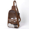 American Darling Sling Hair-On Genuine Leather Women Bag Western Handbag Purse