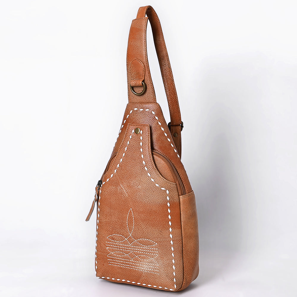 American Darling Sling Genuine Leather Women Bag Western Handbag