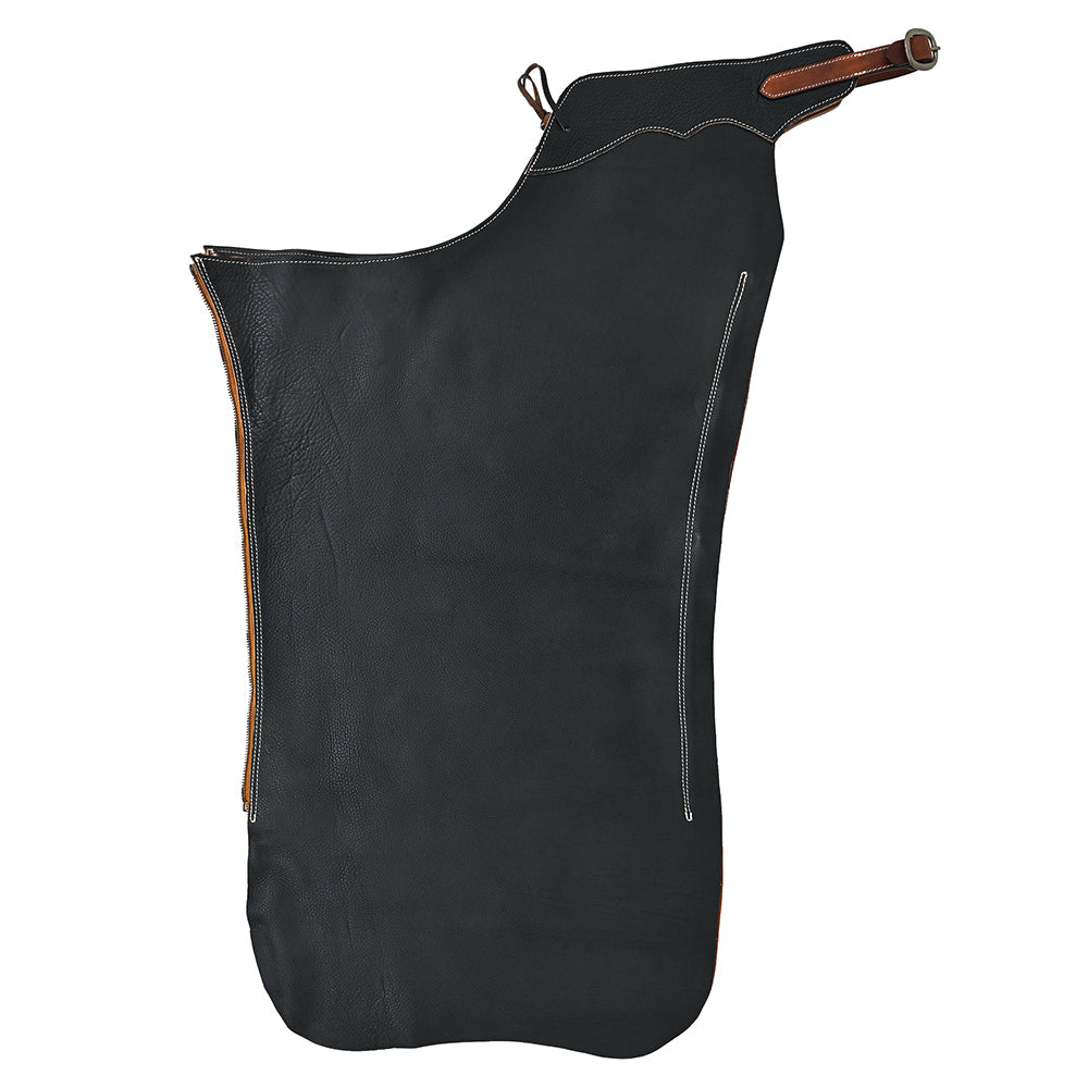 HILASON Western Horse Bull Riding Adult Rodeo Genuine Handmade Leather Chaps