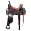 Hilason Western Horse Flex Tree Barrel Trail In American Leather Saddle Brown