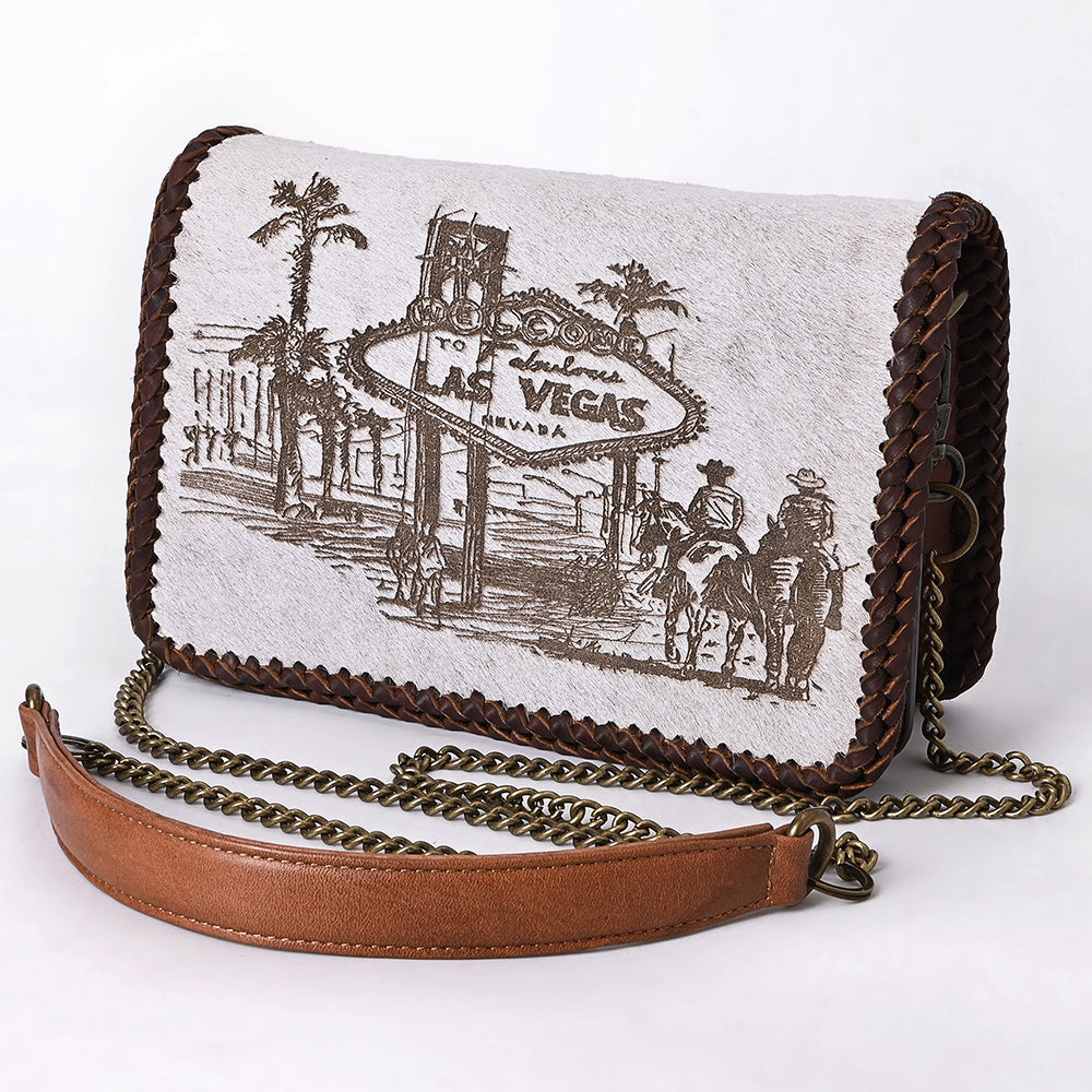 American Darling Clutch Hair on Genuine Leather Western Women Bag Handbag Purse | Purses for Cute