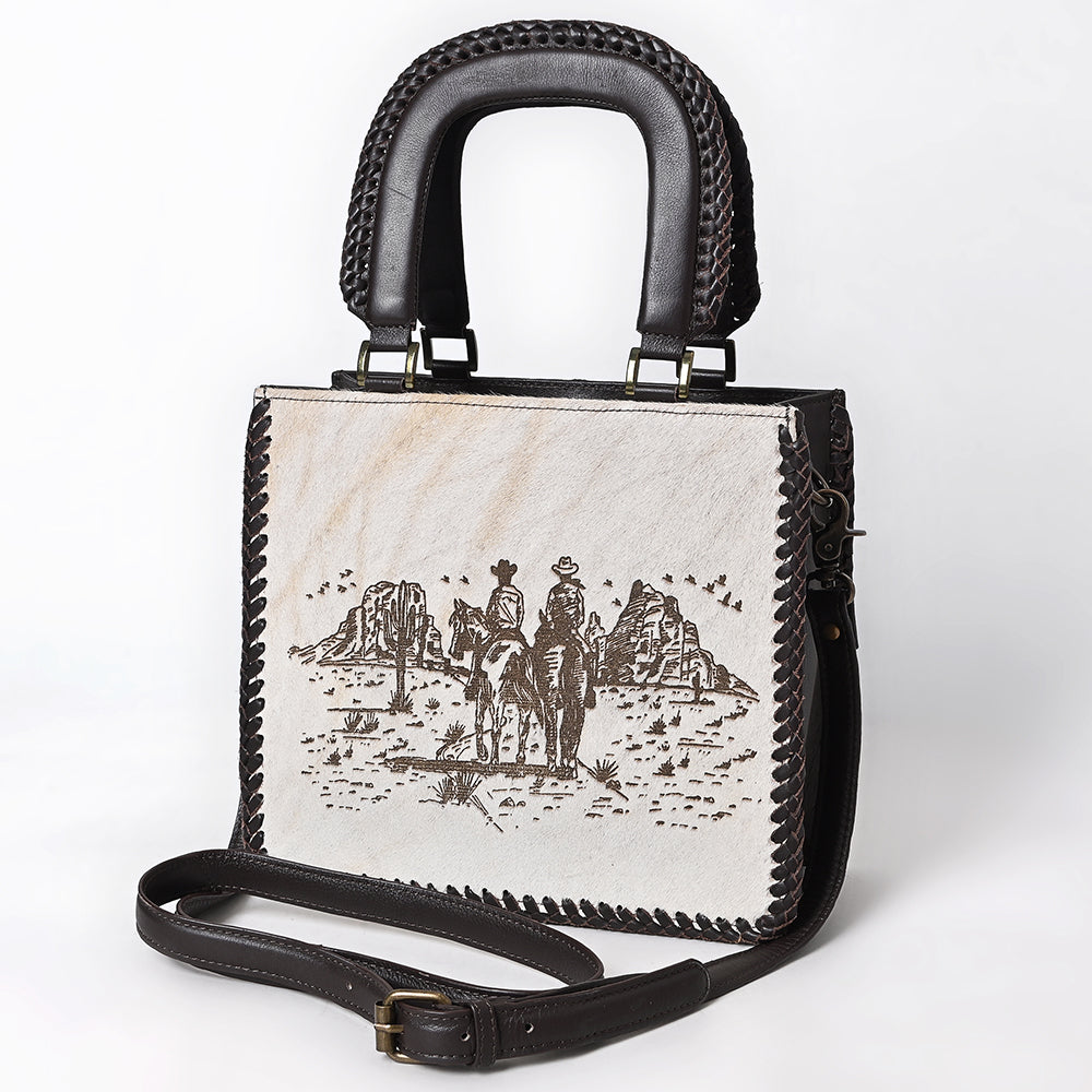 American Darling Tote Hair on Genuine Leather Western Women Bag Handbag Purse | Travel Bags College Casual