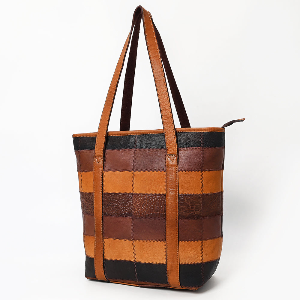 OHLAY OHZX125 Tote Genuine Leather Women Bag Western Handbag Purse