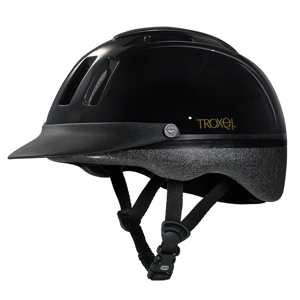 Troxel Incredible Comfort Spirit Horse Riding Lightweight Protective Helmet Large Black