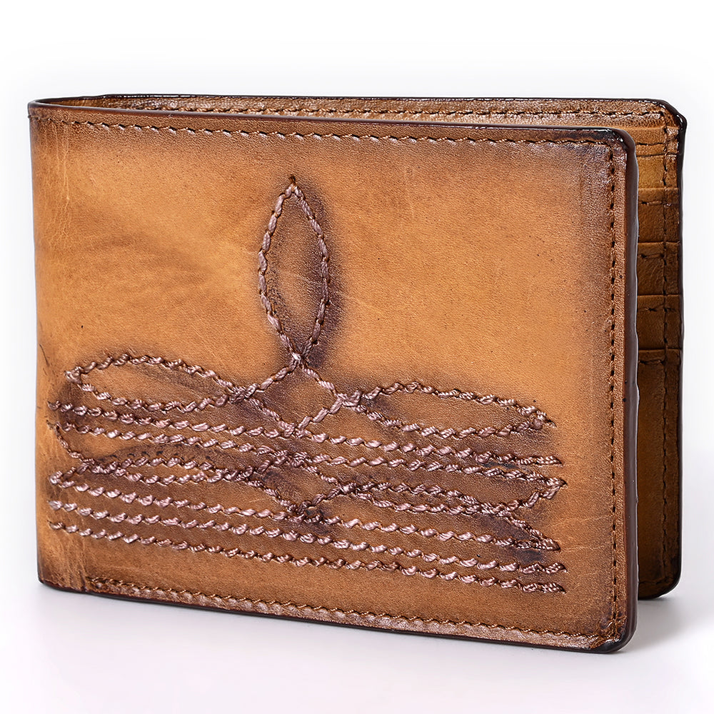 American Darling Wallet Genuine Leather Bifold Wallet For Men & Women Unisex Purse |
