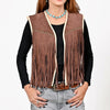 ADJKT056 Genuine Suede leather Women jacket dress ladies girl