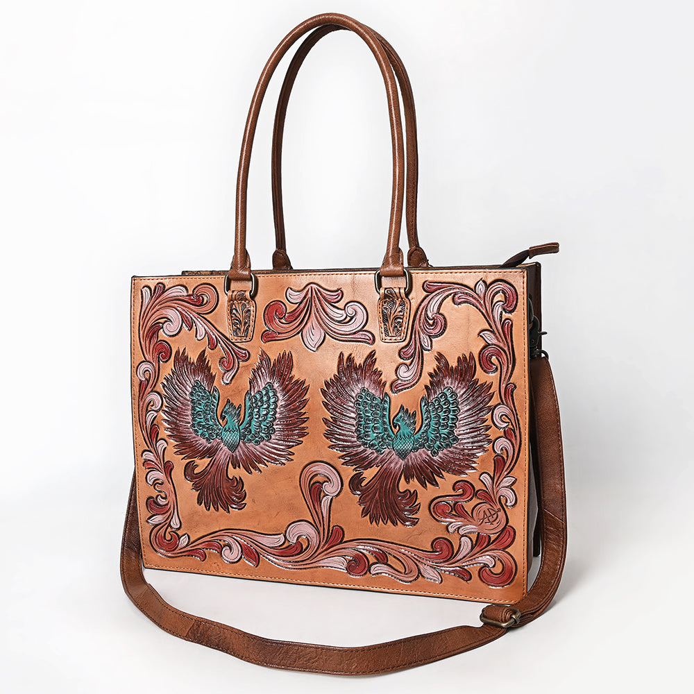 American Darling Crossbody Hand Tooled Genuine Leather women western handbag | Bag for