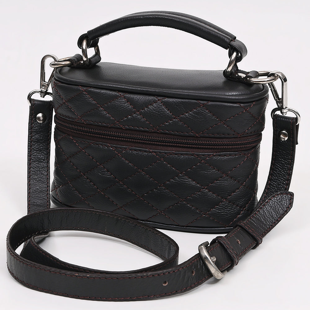 American Darling Jewelry Case Genuine Leather Women Bag Western Handbag Purse