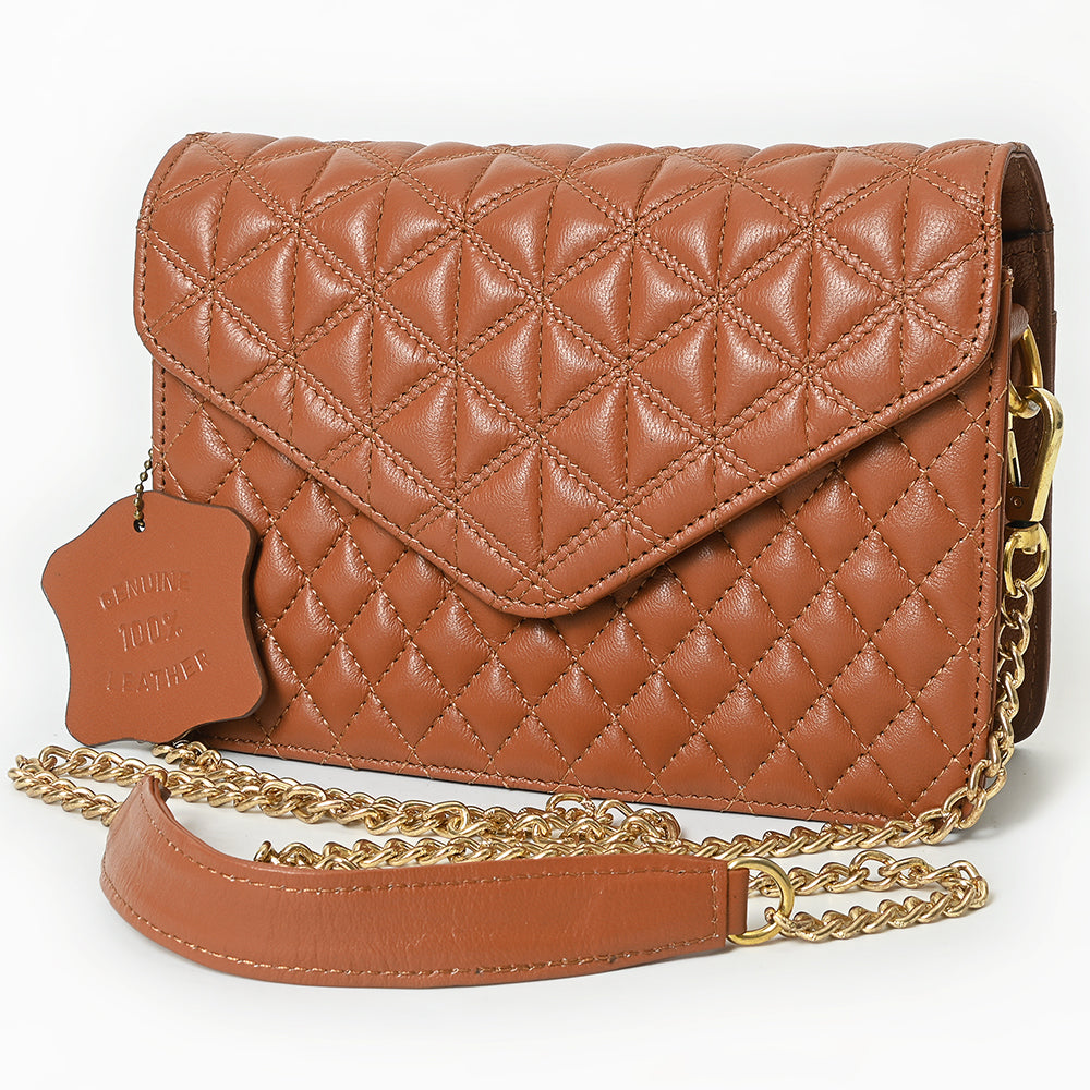 Never Mind Crossbody Genuine Leather Women Bag Western Handbag Purse