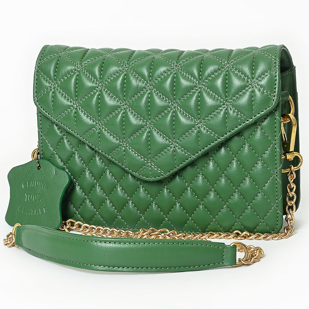 Never Mind Crossbody Genuine Leather Women Bag Western Handbag Purse