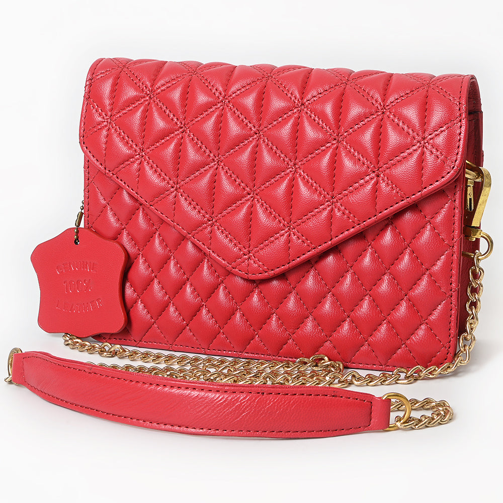 Never Mind Crossbody Genuine Leather Women Bag Western Handbag Purse