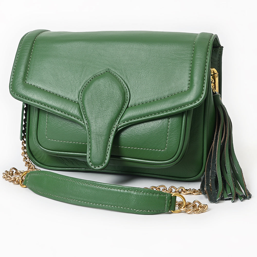 Never Mind Crossbody Genuine Leather Women Bag Western Handbag Purse