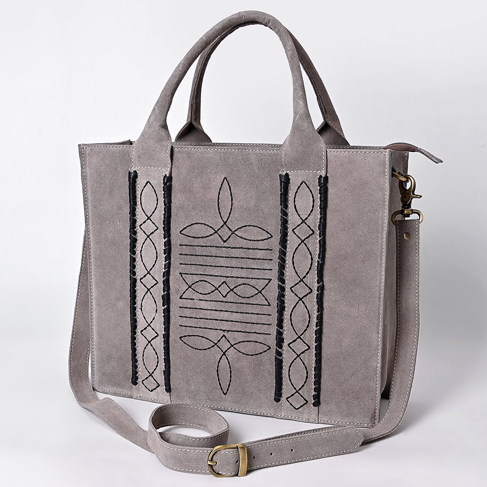 American Darling Tote Genuine Suede Leather women bag western handbag purse