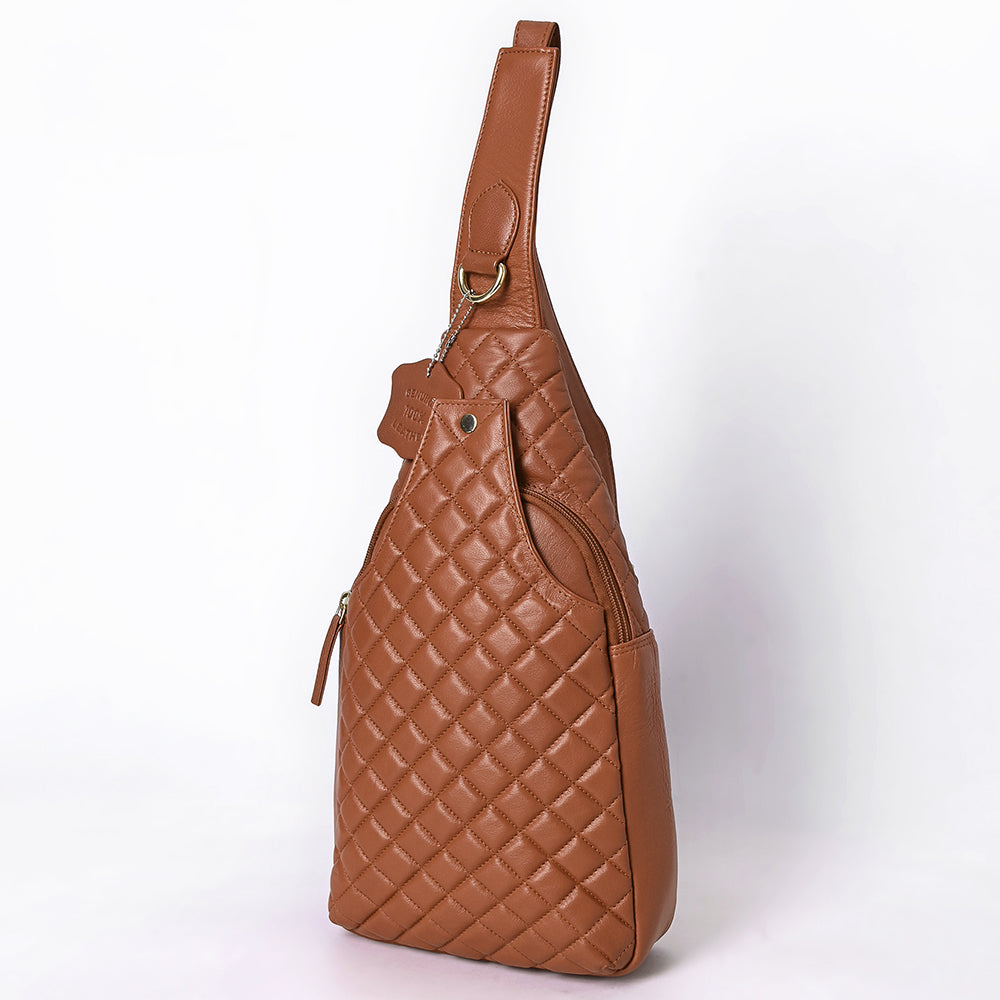 Never Mind Sling Genuine Leather Women Bag Western Handbag Purse