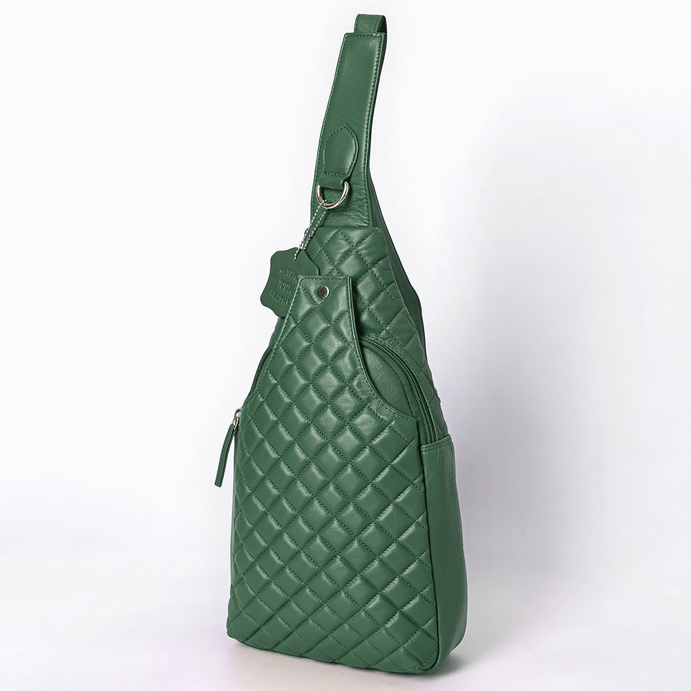 Never Mind Sling Genuine Leather Women Bag Western Handbag Purse