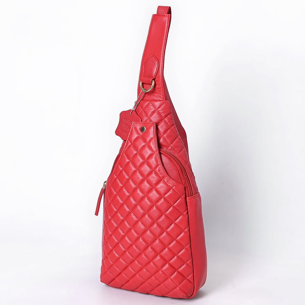 Never Mind Sling Genuine Leather Women Bag Western Handbag Purse