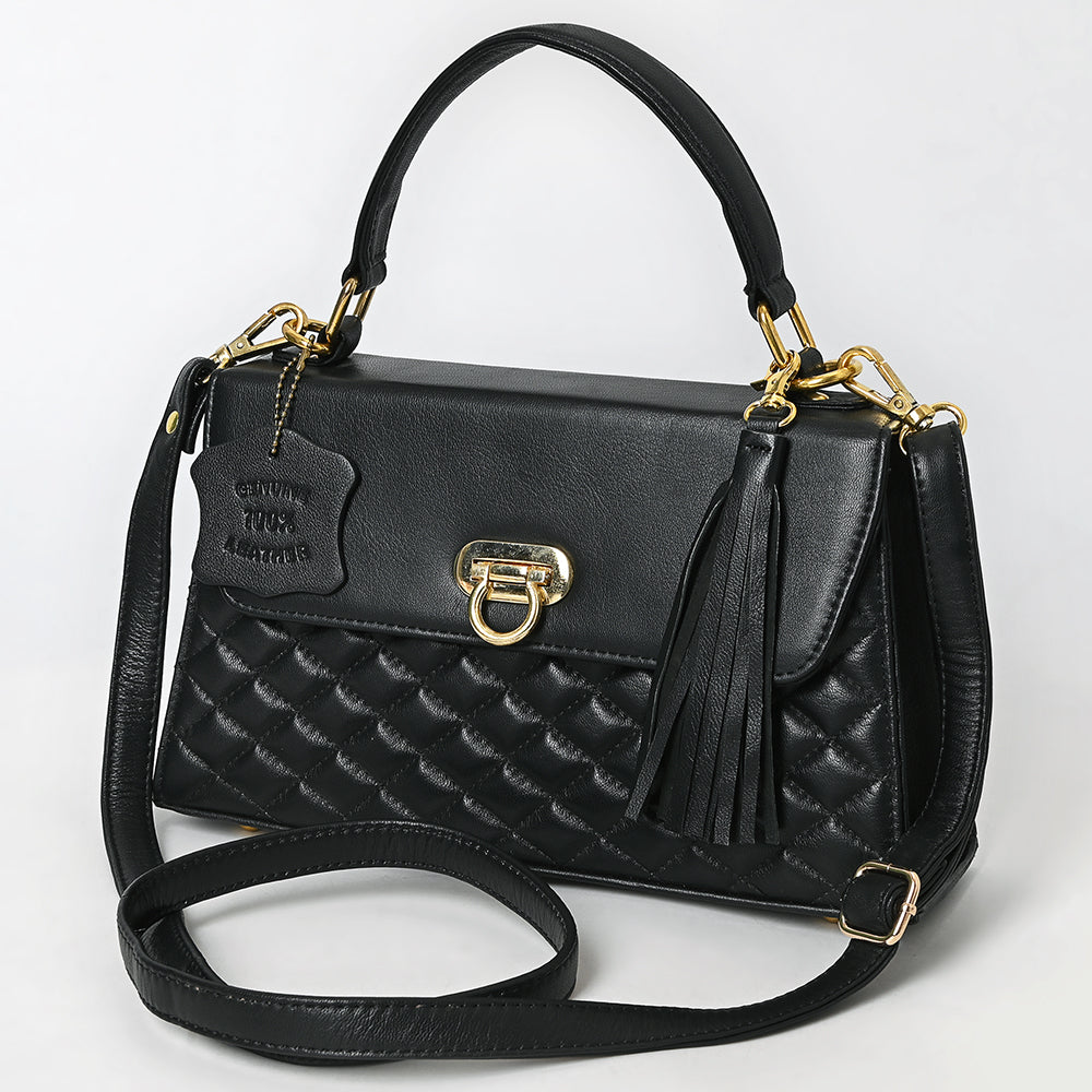 Never Mind Western Cross Body Genuine Leather Handbag Purse Wallet Bag For Women Girls