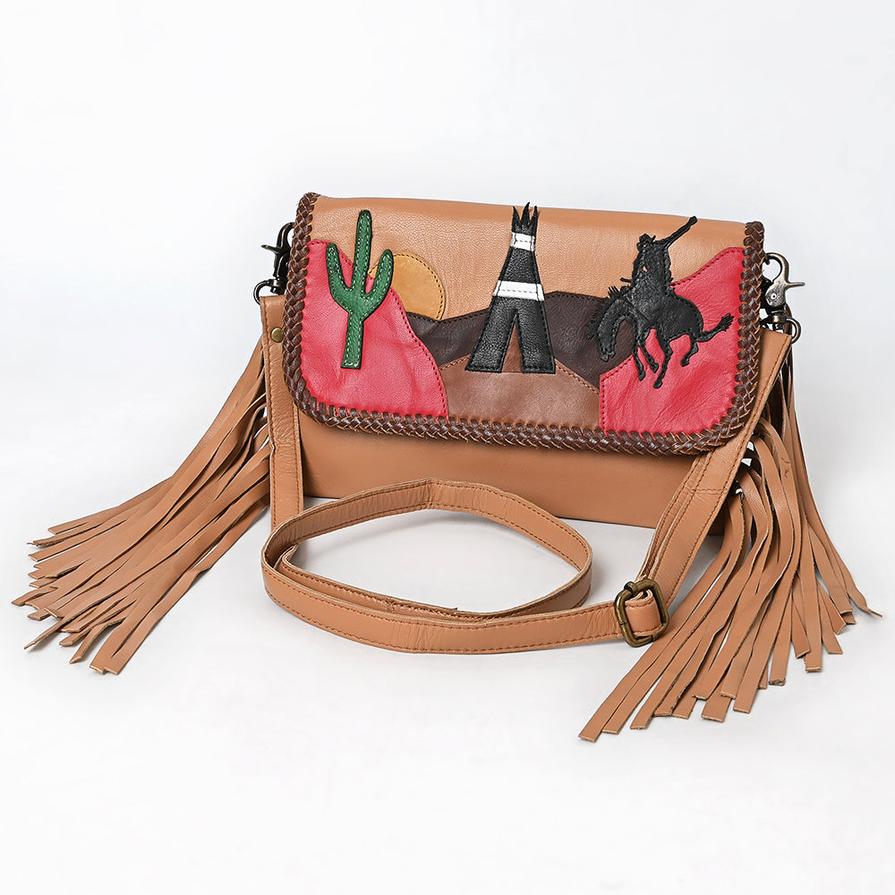American Darling Clutch Genuine Leather Women Bag Western Handbag Purse