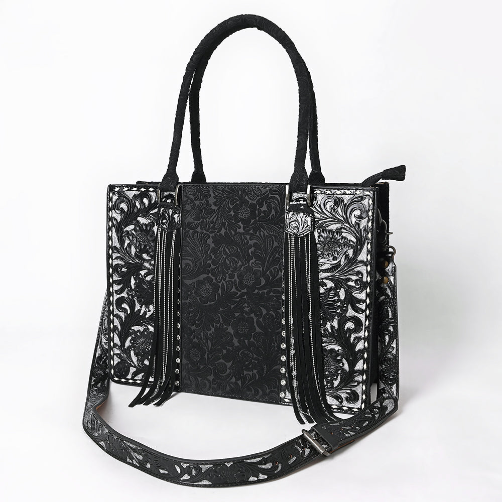American Darling Tote Hand Tooled Genuine Leather Women Bag Western Handbag Purse| | Travel Bags |College